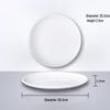 Kangfu Ceramics A5 Melamine Round Buffet Plate