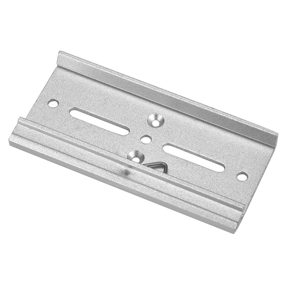 35mm Aluminum Din Rail Fixed Clamp Fasten Clip for Relay Mounting (#8)