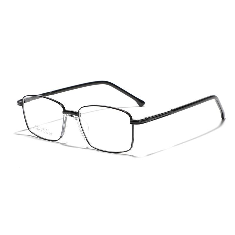 

Очки Седловидные носоупоры Квадратная оправа Очки Мужские Простые Очки для поездок Плоские очки Женские чёрный