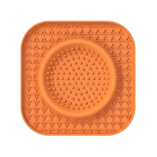Slow Feeder Dog Bowls And Licking Mat Anti-Slip Silicone Dog Lick Bowl for Dogs Cats Interactive Puzzle Toy for Anxiety Boredom