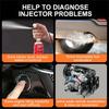 Ergonomic Oil Injector Testing Equipment For Vehicle Diagnostics Automotive Oil Injector Tester and Cleaner Tool