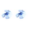 Neue Bohemian Öltropfenfarbe übertriebene große Blume Mode Trend Ohrringe, Nischen-Design Damenmodelle