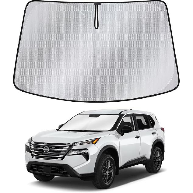 Windshield Sun Shade For Subaru Forester -2025 — Upgraded Nano Materials Front Window Shade Cover For Forester 2025 Accessories, Foldable