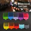 10pcs Hair Clipper Accessory Set - Colorful Comb Guide, Adjustable Limit Protector
