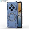 KEYSION Hollow Heat Dissipation Case for IQOO Z10 5G Silicone+PC Magnetic Cooling Shockproof Phone Back Cover for VIVO IQOO Z10