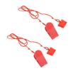 2Pcs Treadmill Magnetic Safety Switch Treadmill Universal Safety Key Treadmill Magnetic Lock Emergency Stop Accessories
