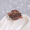 Jworg Earth Classic Shape Pin Vintage Metal Badge Exceptional Decorative Piece Outfits For