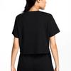 Nike Nsw Ss Tee Oc Varsity Pullover Crew Neck Comfortable Short Sleeve T-Shirt Women Tops Black FZ2856-010