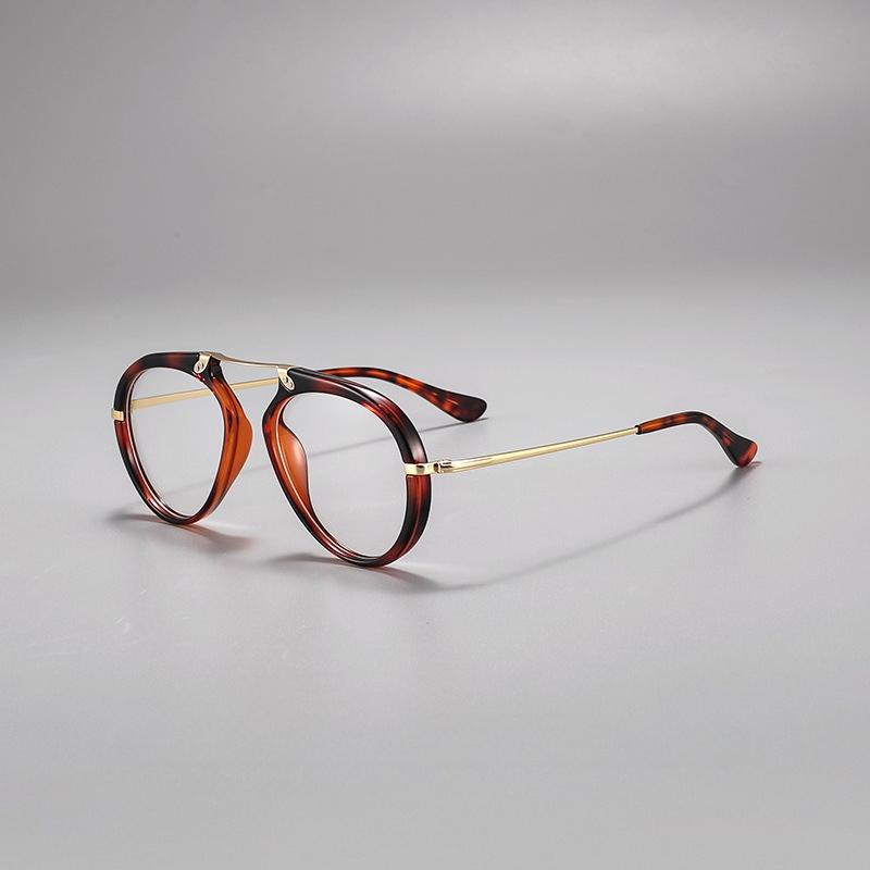 

New Personality Ultra-light TR90 Titanium frame Glasses for Women Optical Prescription Eyewear Men Myopia Reading Glasses Frame
