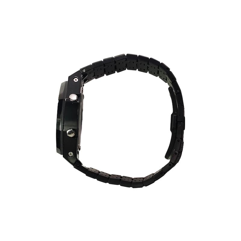 CASIO Customized watch modified series Farm Oak Color Diamond Black Stainless Steel Case GA-2100-4A Modified-Symphony Fir GA-2100-4A