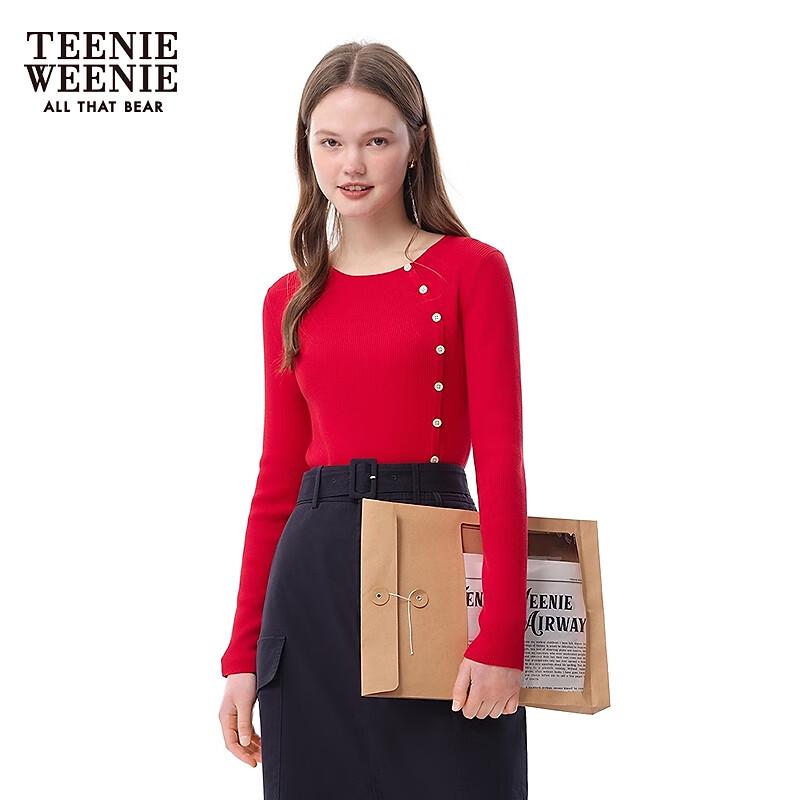 Teenie Weenie Women's Bear Knit Cardigan