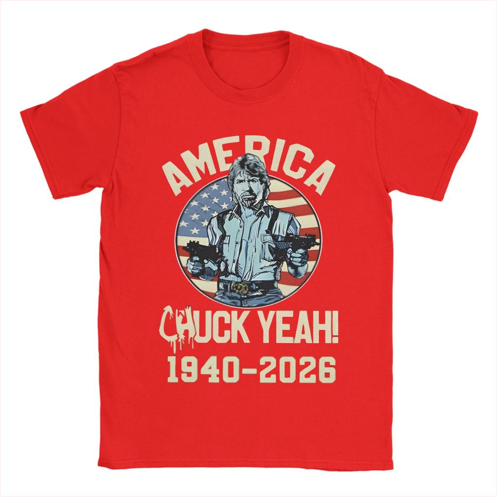 RIP Chuck Norris 19402026 Cotton TShirts Leisure Tshirt for Men Summer Y2K Classic Casual Short Sleeve Tees
