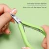 Stainless Steel Diagonal Nail Clipper Dead Skin Remover Pedicure Nail Cutters Tool