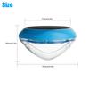 LED Solar Floating Light Waterproof Outdoor Floating Underwater Ball Lamp Swimming Pool Party Night Lights For Yard Pond Garden