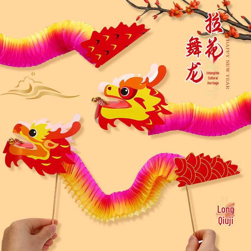 Dragon Dance Latte Art Craft Kit for Kids - Handmade DIY February 2 Special