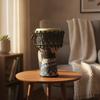 Djembe with Carrying Bag Rope-Tuned Portable for Music Lessons, Beginners