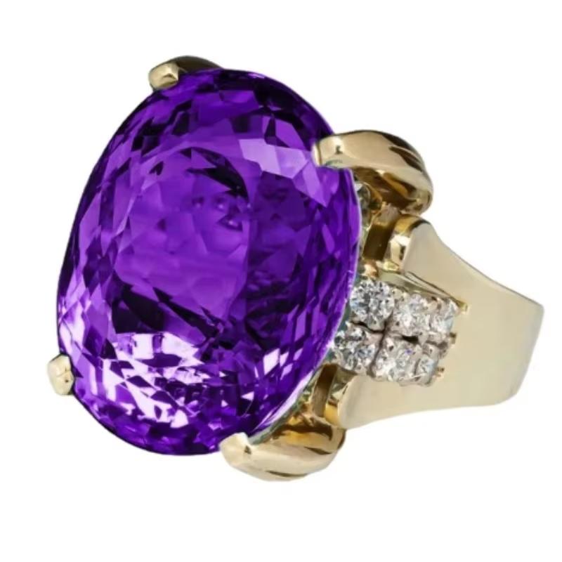 

Новая Мода Женское Большое Овальное Зеленое Кольцо Кристалл Свадебное Помолвочное Кольцо Комплект Страз Высокое Качество Вечеринка Мода Циркон 11