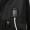 Waterproof Nylon Backpack Men Women Fashion Casual School Travel Bag with Multiple Pockets and Adjustable Straps