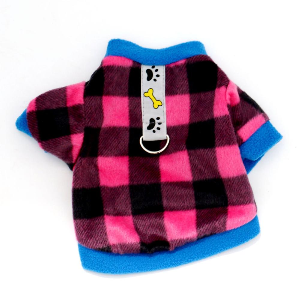 New, Pet Dog, Dog, Cat, Clothes, Autumn and Winter Guaranteed Fleece, Fleece, Traction Buckle.