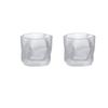 280ml 9.7oz Creative Irregular Glass Cup Art Design Whiskey Cocktail Glasses Juice Cold Drink Cups Lemon Water Milk Coffee Mugs