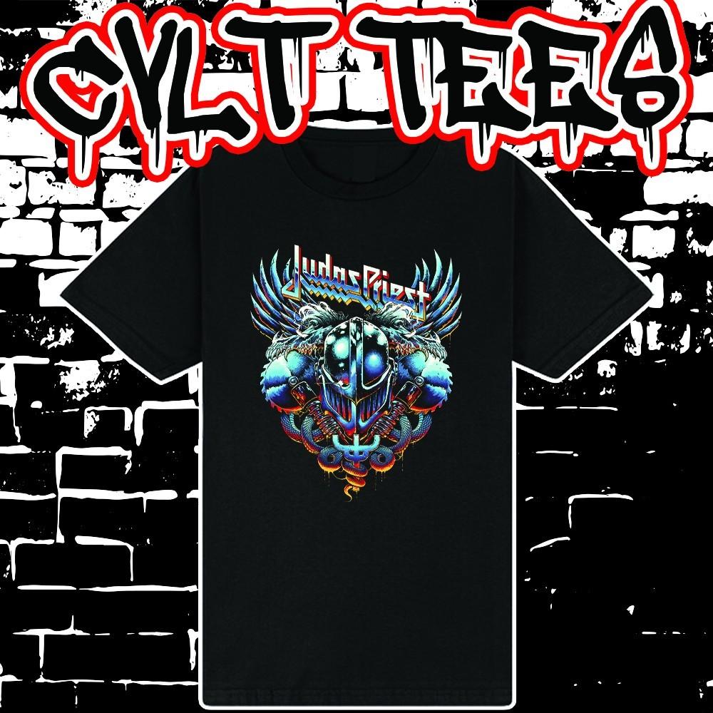

Judas Priest style Band Tee ~ 100% Cotton Unisex T-Shirt XXXXL