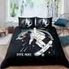 Skateboard Dekbedovertrek 3D Microvezel Graffiti Kunst Dekbedhoes Eenpersoons Tweepersoons Queen King Size Beddengoed Set voor Jongens Tieners