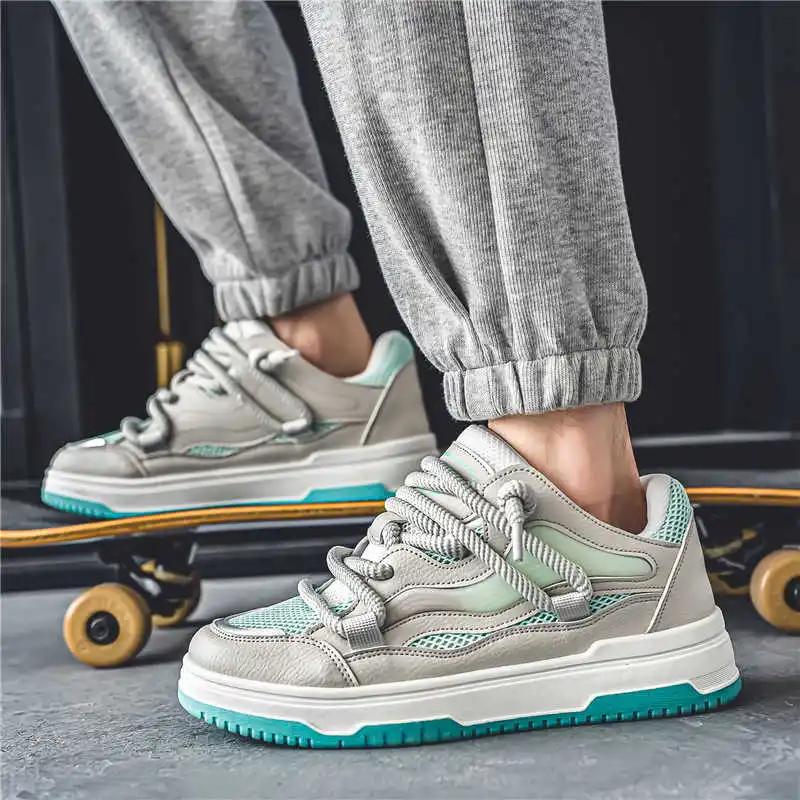 Fashion Rubber Sole Platformed Outdoor Boots Men Hiking Men's Shoes For The Forest Sneakers Sports Health Idea Sneacker