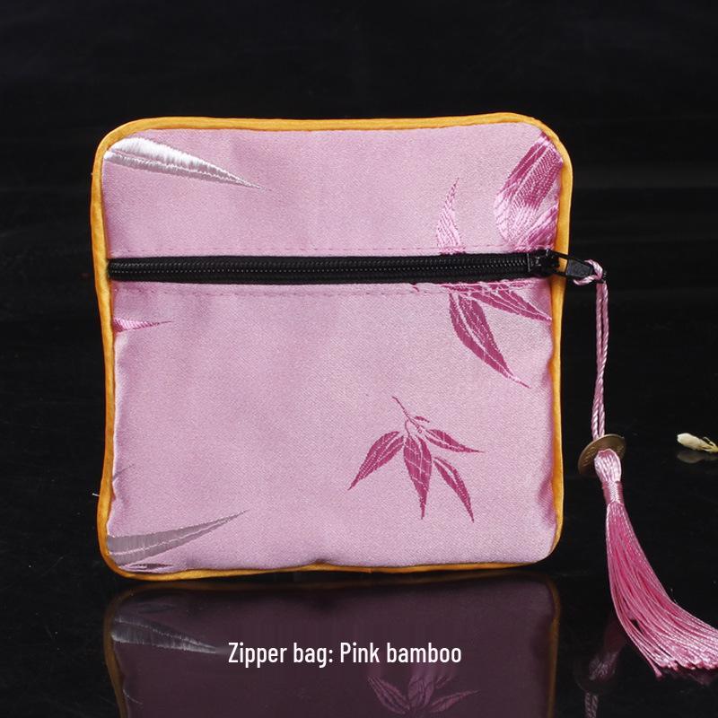 Chinese Osmanthus Embroidered Silk Brocade Sachet - Ethnic Style