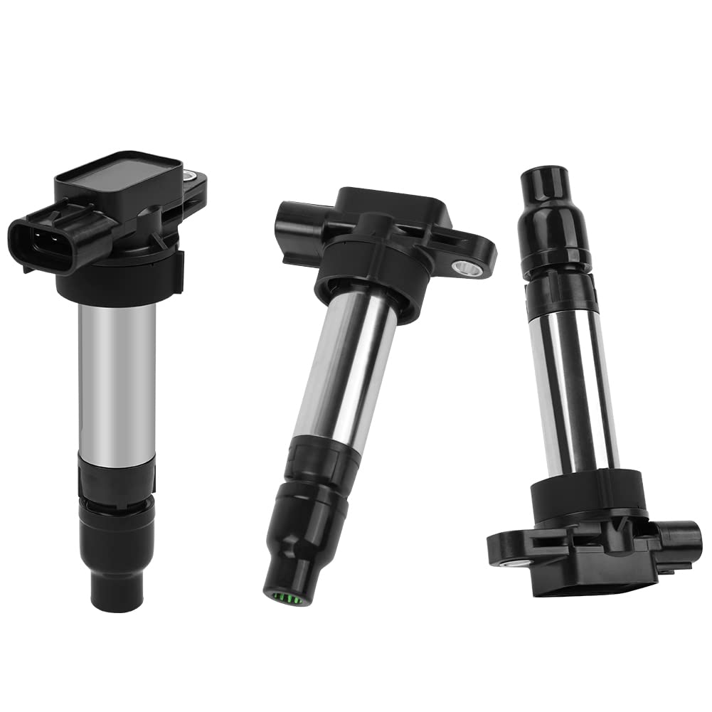 Ignition Coil for Suzuki, Mazda, and Nissan, Genuine Part Number 33400-76G21, Set of 3