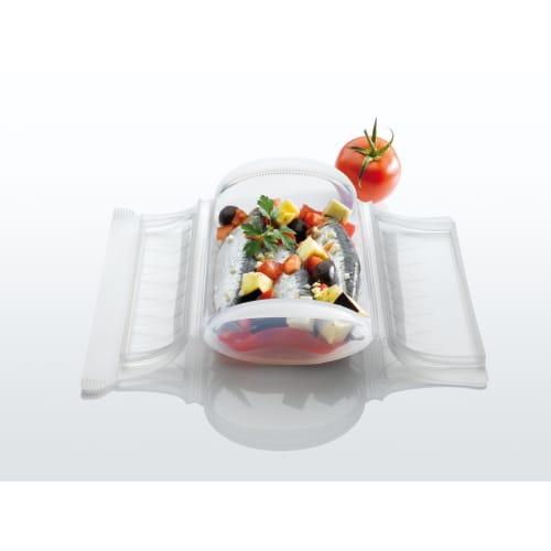 Lekue Steam Case (Regular) (Rice/White) *Tray Not Included