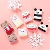 Short Socks Women Bear Fuzzy Winter Ladies Floor Warm Plush Comfy Cartoon Animal Funny Cute Kawaii Slippers Sock Designer