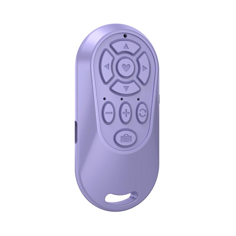 Bluetooth Remote Controller for Video Browsing, Photo Liking, Zooming, and E-book Navigation.