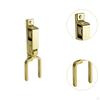 Instant Locking Gate Latch Gold Sturdy Rust Resistant Backyard Easy Install Outdoor Fence