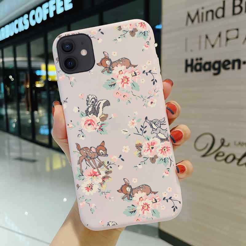 Buy OPPO Realme C11 2021 Case Cover Realmi 6 8 X7 Pro C12 C20 C21 V15 X2  X50 TPU Silicon Back Cover Phone Capa Cute Deer Animal Flower Fundas at  affordable prices —