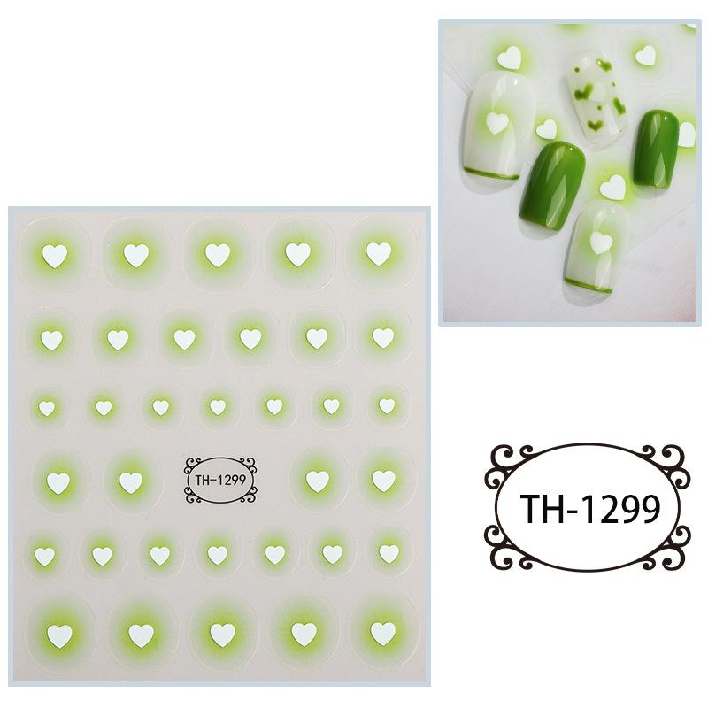 New Year Nail Art Stickers Bronzing Year of the Dragon Chinese Style Mahjong Cartoon Nail Stickers Decoration