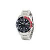 100 Meters Waterproof Automatic Steel Strap 41mm Unisex Black Dial SNZF15K1