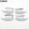 Side Door Handle Bowl Cover Trim For Kia Sorento 2016 2017 2018  Chrome Car Exterior Door Handles Cup Overlay Accessories