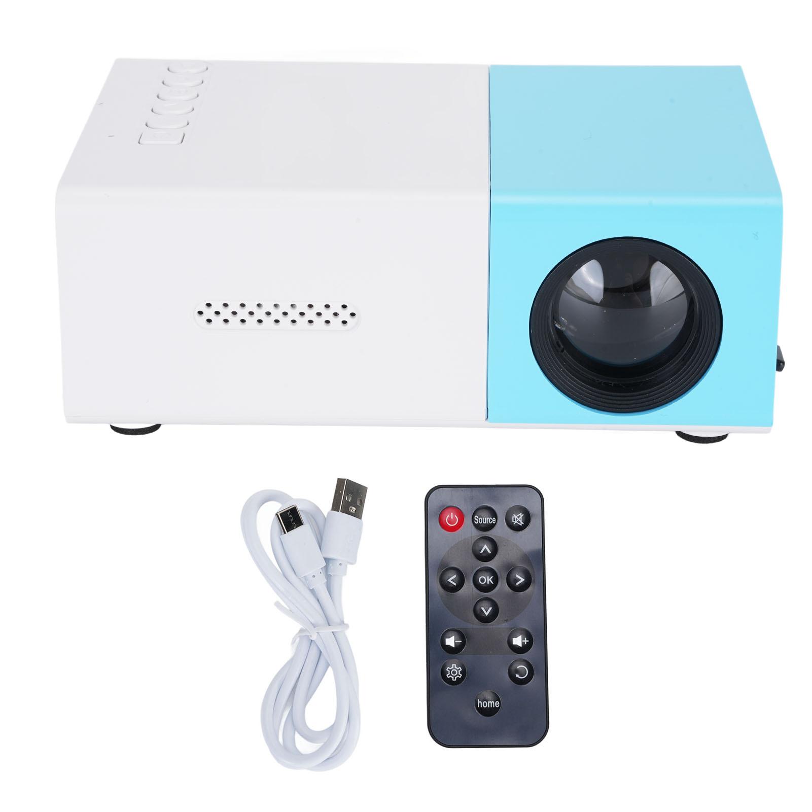 

Small Projector 1080P Adjustable Portable LED for Phone Laptop Outdoor Movie Home Theater TV Stick