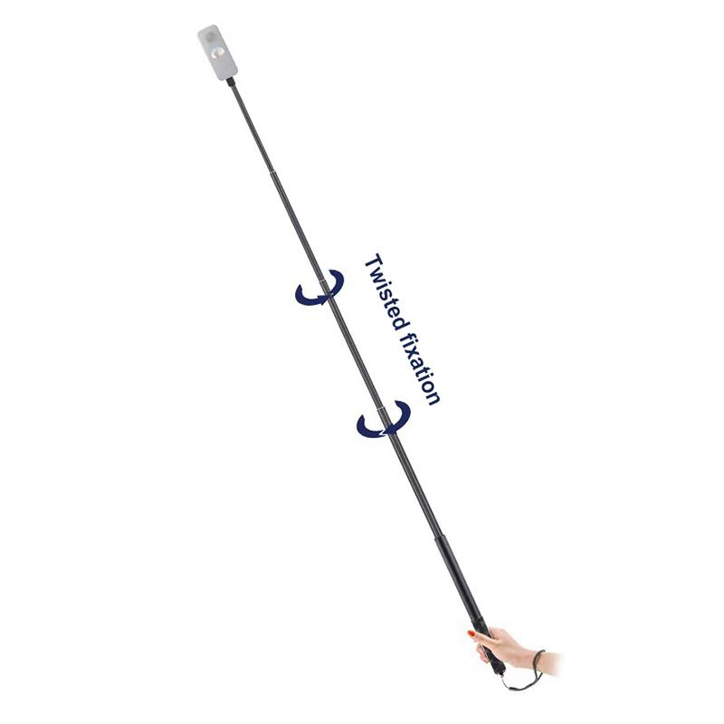 Metal Invisible Extended Edition Selfie Stick Scalable Monopod For Insta 360 One X2/3X4 Accessories For Camera Stick Tripod