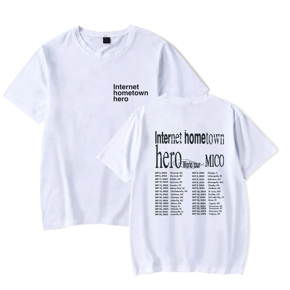MICO Merch Internet Hometown Hero World Tour Summer Tee TShirt Unisex Adult Short Sleeve Jumpers S