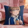 Blue BBoxs Hot Anime Cushion Cover Premium Comfort Reversible Pillow Cove Two In One Design For Any Room  Car Interior