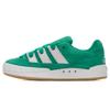 Adimatic Comfortable Non-Slip Durable Low-Top Skate Shoes Unisex Skate Shoes Smoke-Green JR8037