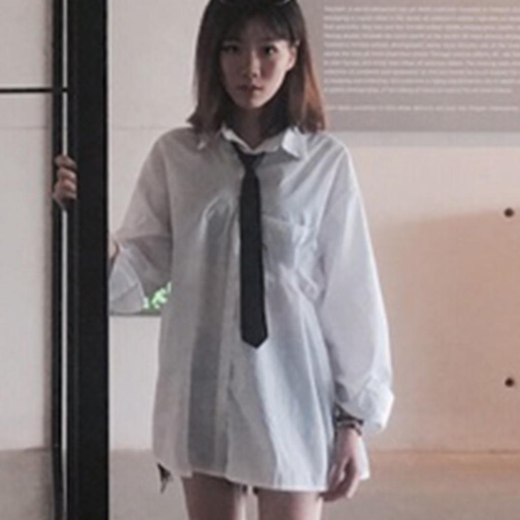 Skinny Tie Women Satin Skinny Scarf Long Necktie Satin Tie Formal Black Ties JK Uniform Tie Solid Color Plain Solid Tie