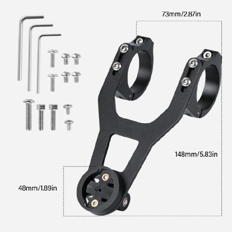 Compacts Rusts Resistant Mount Set Stable Bike Computer Holder Cycling Equipment for Speedometers, Light, and Cameras
