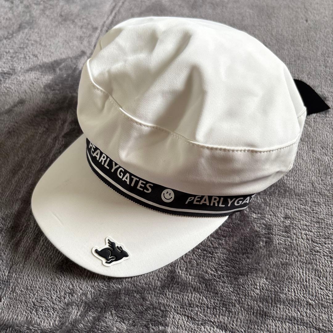 

[Б/У] PEARLY GATES] TWICE Ленточный ремешок Гольф-кепка