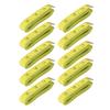 10Pcs Yellow Soft Tape Measure Double Scale Tailor Cloth Ruler  For Weight Loss