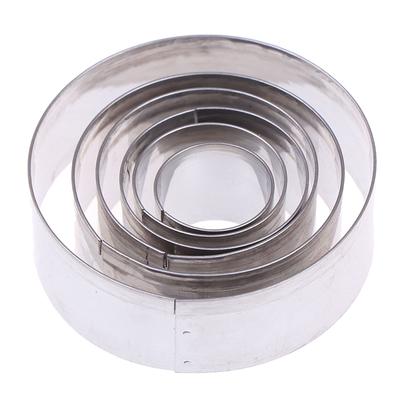 Stainless Steel Round Cutting Mold Pottery Ceramic Polymer Clay Tools Cutter