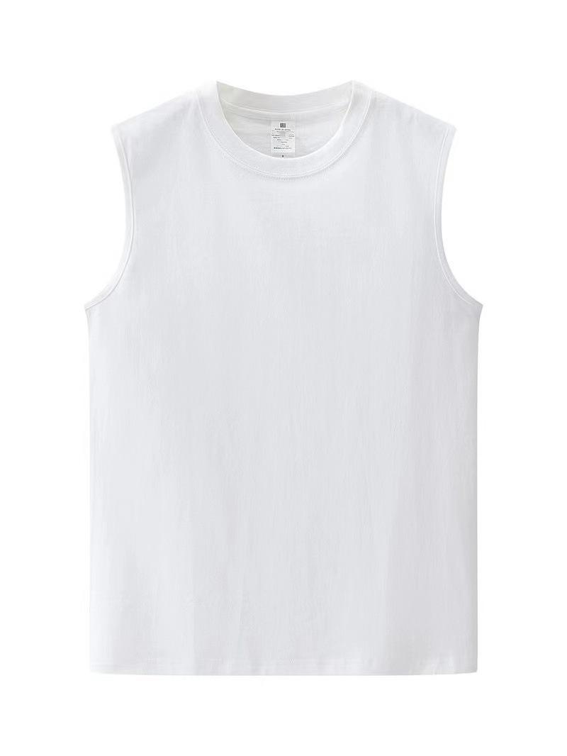 

Персонализируемый хлопковый жилет без рукавов с логотипом для работы и культурных мероприятий 2XL белый