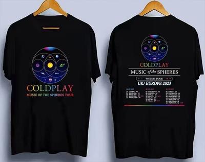 Coldplay Welttournee Beide  Coldplay Tour 2023 T-Shirt  CG2292 Unisex T-Shirt