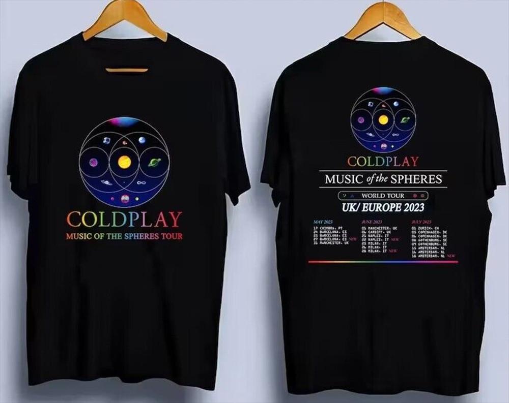 Coldplay World Tour Both  Coldplay Tour 2023 Tee  CG2292 Unisex T-Shirt XXL